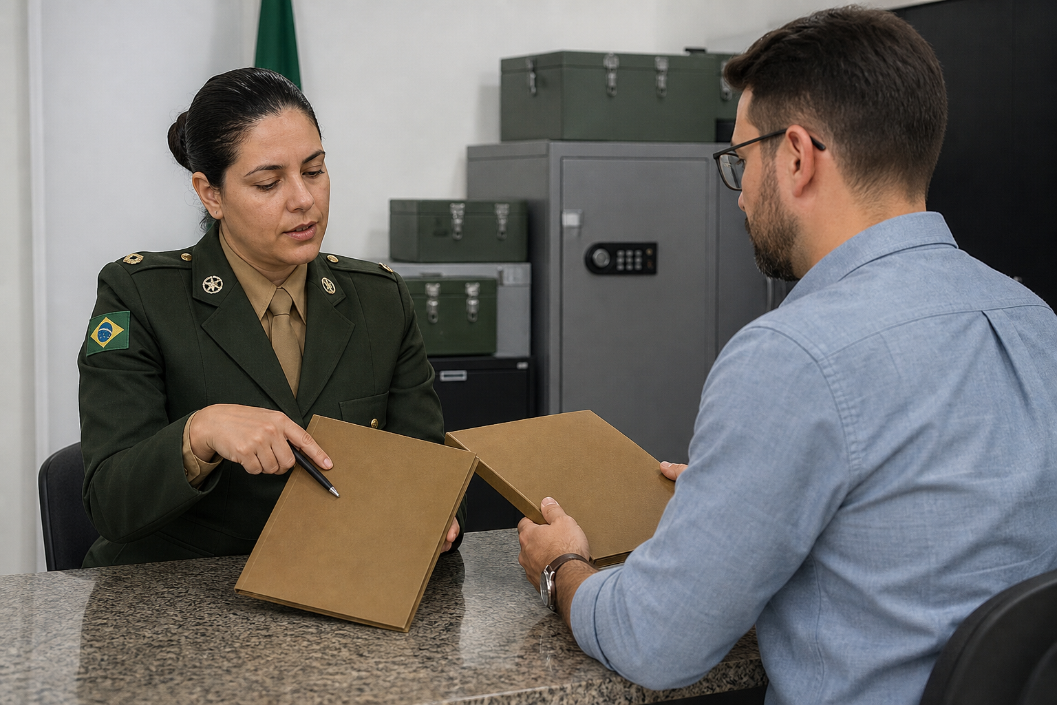 Atendimento para Mudança de Acervo