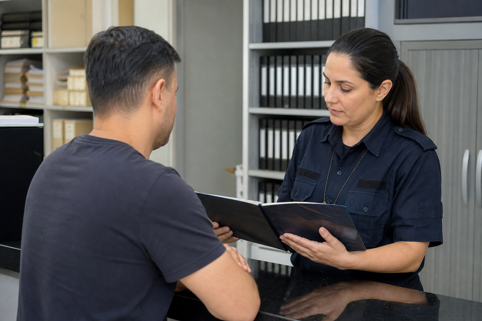Atendimento para Registro de Arma no SINARM