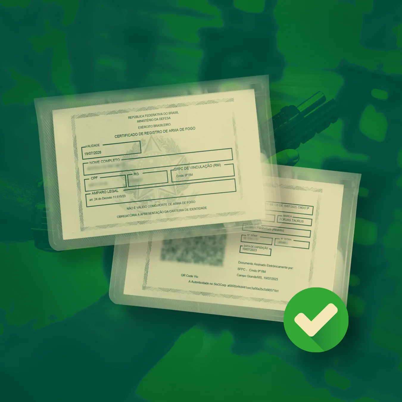 Atendimento para Segunda Via de CRAF