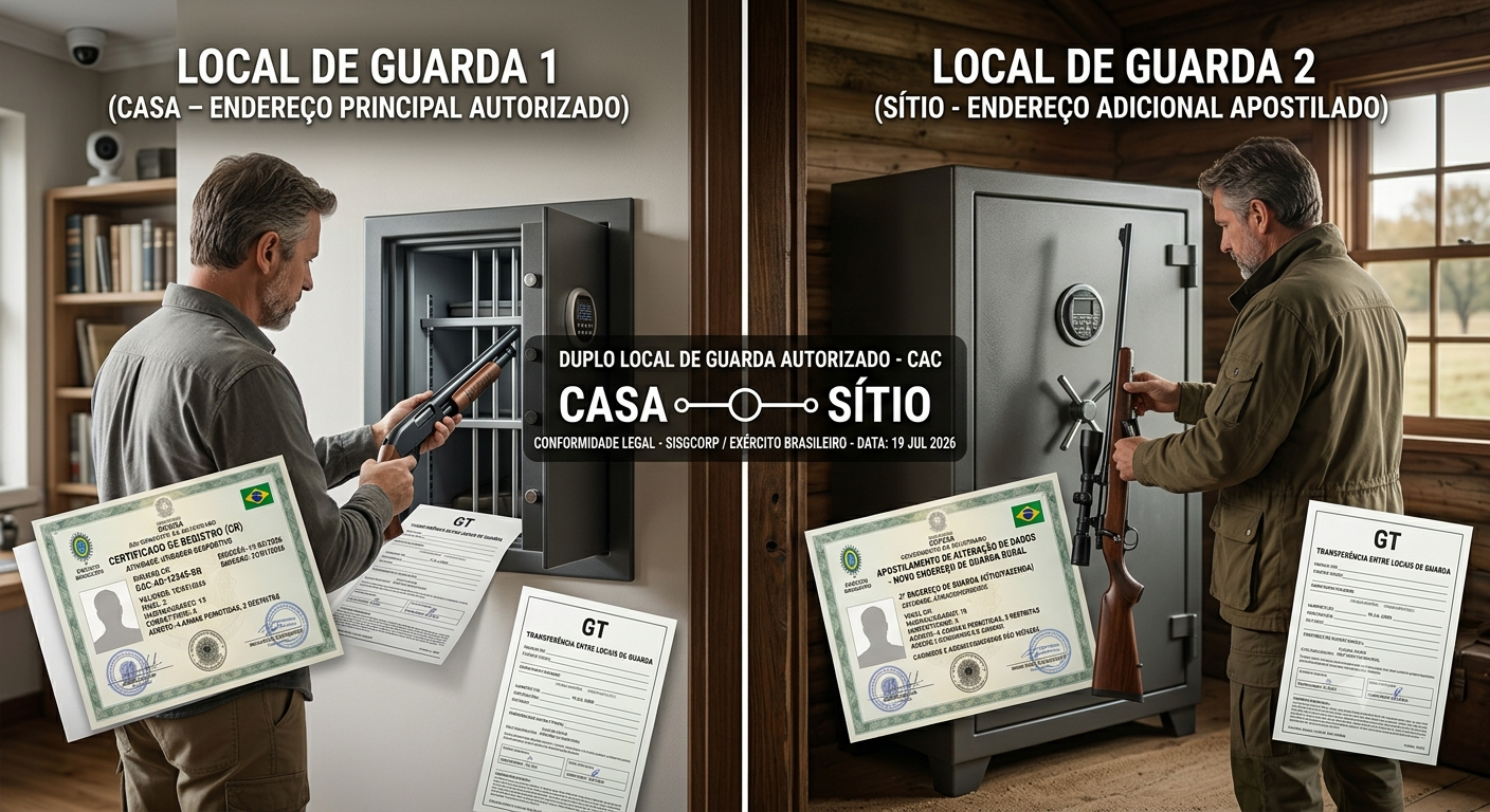 2º Endereço de Guarda