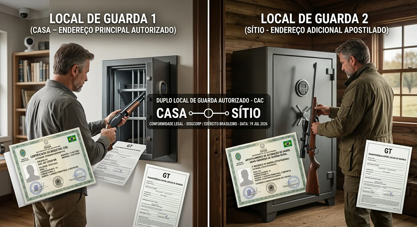 2º Endereço de Guarda